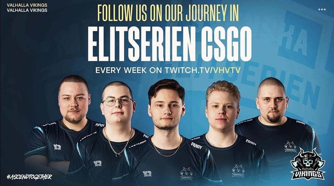 @ValhallaVikingz are competing every week in the Swedish Elite Cs Go League <a href="/SECSGO/">Svenska Elitserien CS2</a> Keep playing good and keep looking #YLDR 💯