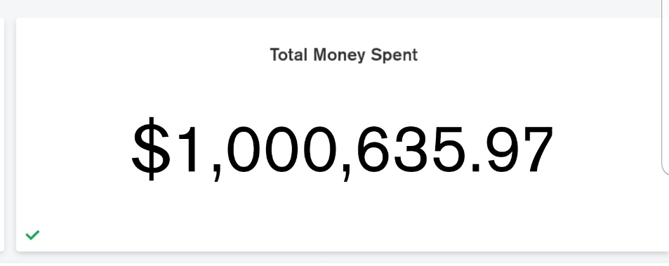 scottbotv1's tweet photo. Super super big thanks to all our customers/supporters, we couldn't get here without you guys.

1m spent in 3 weeks ~ 🎉🎉

Bestbuy recode mid drop helped lock it down.

Will throw up one retail coupon to celebrate. RT + Follow! https://t.co/GDctAAtpti