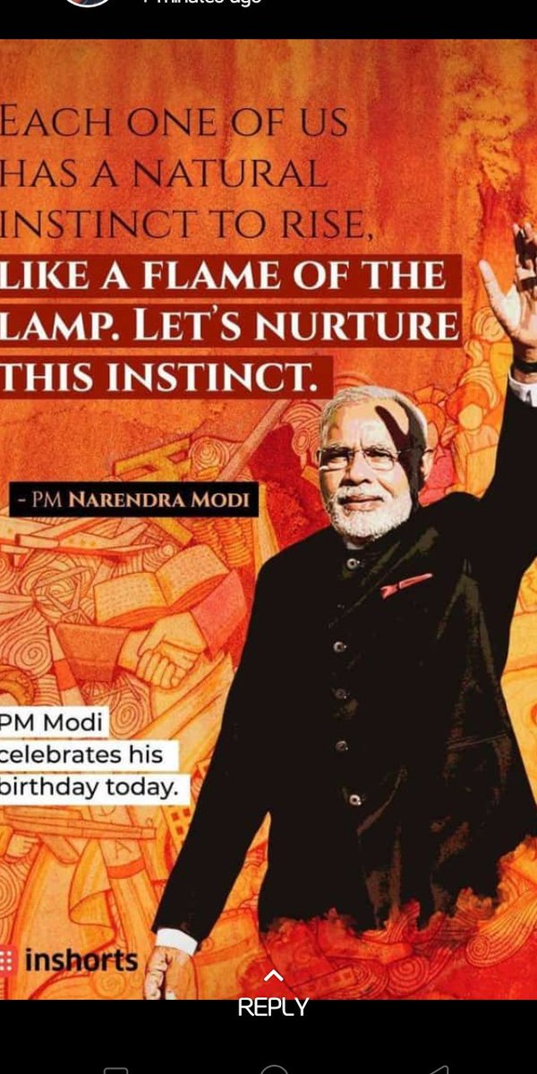 NUppuguda's tweet photo. Wishing Hon'ble Prime minister SHRI NARENDRA DAMODAR DAS MODI  @PMOIndia @narendramodi A very Happy Birthday on His great bornday!...A huge success is front and may PM's health and wealth be fine https://t.co/Ea8n4HUhwu