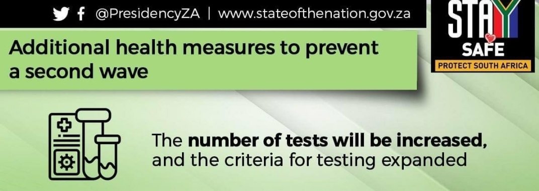 Our Covid testing in South Africa is going to increase. This is going to cause a "second wave" of cases, but just like the wave pool at Sun City, this wave will also be man-made. Let me do some "CNN level" basic maths to unpack this.