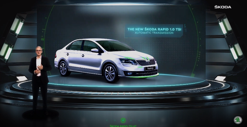 drivespark's tweet photo. .@SkodaIndia Rapid AT will feature the same 1.0-litre TSI engine as seen on the manual models.
#SkodaRapidAT #SkodaIndia #RapidAT https://t.co/8vP9Mwpyod