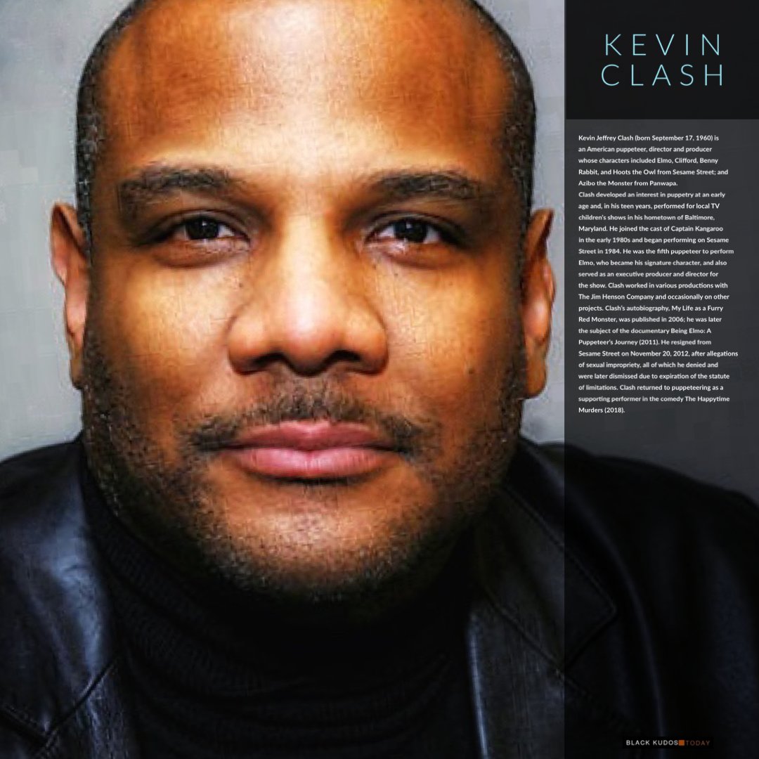 Happy birthday to Kevin Clash.  
 