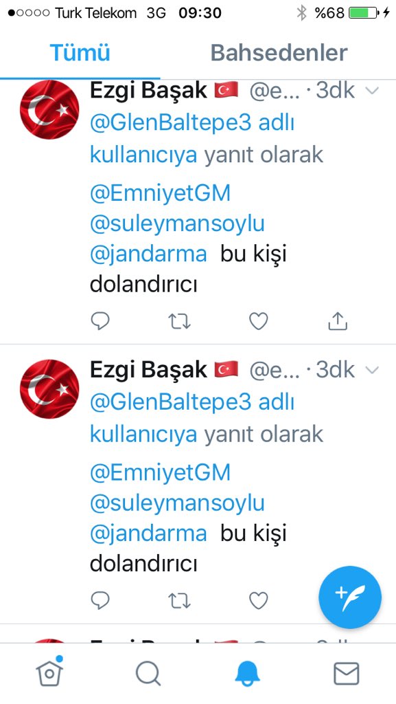 Bu bir ihbardır cumhuriyet savcılarının dikkatine Twitter sayfamda cimer bilgili adalet bakanlığı bilgi li sgk tarafından özlük bilgilerim in servis edilerek tanımadığım iş yerlerine evrakta sahtecilik yaptıklarını Twitter hesabımdan paylaşım yapmama istinaden onuruma saldırı o