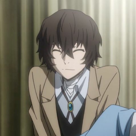 fuck dazai dying, here& #39;s a thread of dazai smiling.