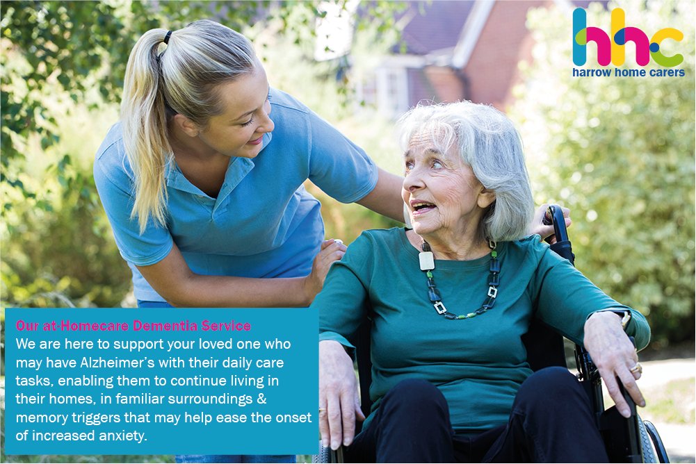 HarrowHomeCarer's tweet photo. Ensuring that your loved one continues living in familiar surroundings, eases increase in anxiety. Talk to us in help support their #atHomecare needs #WorldsAlzheimersMonth #Roxbourne https://t.co/AEMSMmmKcU