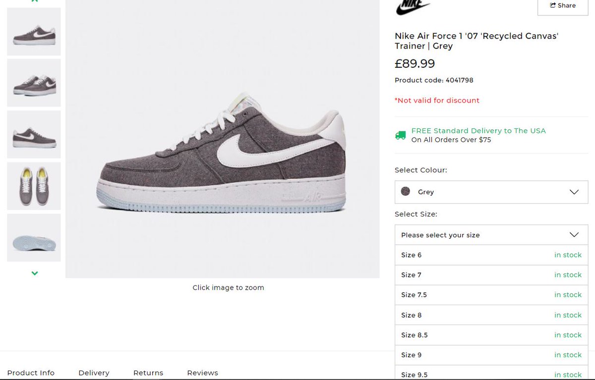 footasylum nike air force