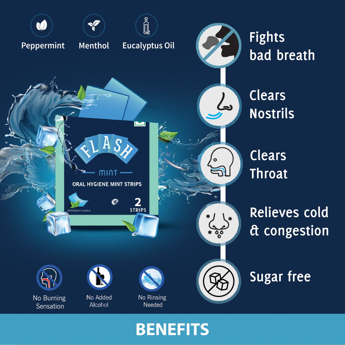 flashmintIndia's tweet photo. 👉🏻Flash Mint - Mouth Freshener Strips
🛍️ Pack of 4 (104 Strips) - Rs. 189/-
🏷️ Pack of 8 (208 Strips) - Rs. 349/-
🔥 Get Your Order Here - https://t.co/TXEykxjW1n
💁🏻‍♂️Available on #Amazon, #Flipkart
#FlashMint #OralHealth https://t.co/87MnT2U2P2