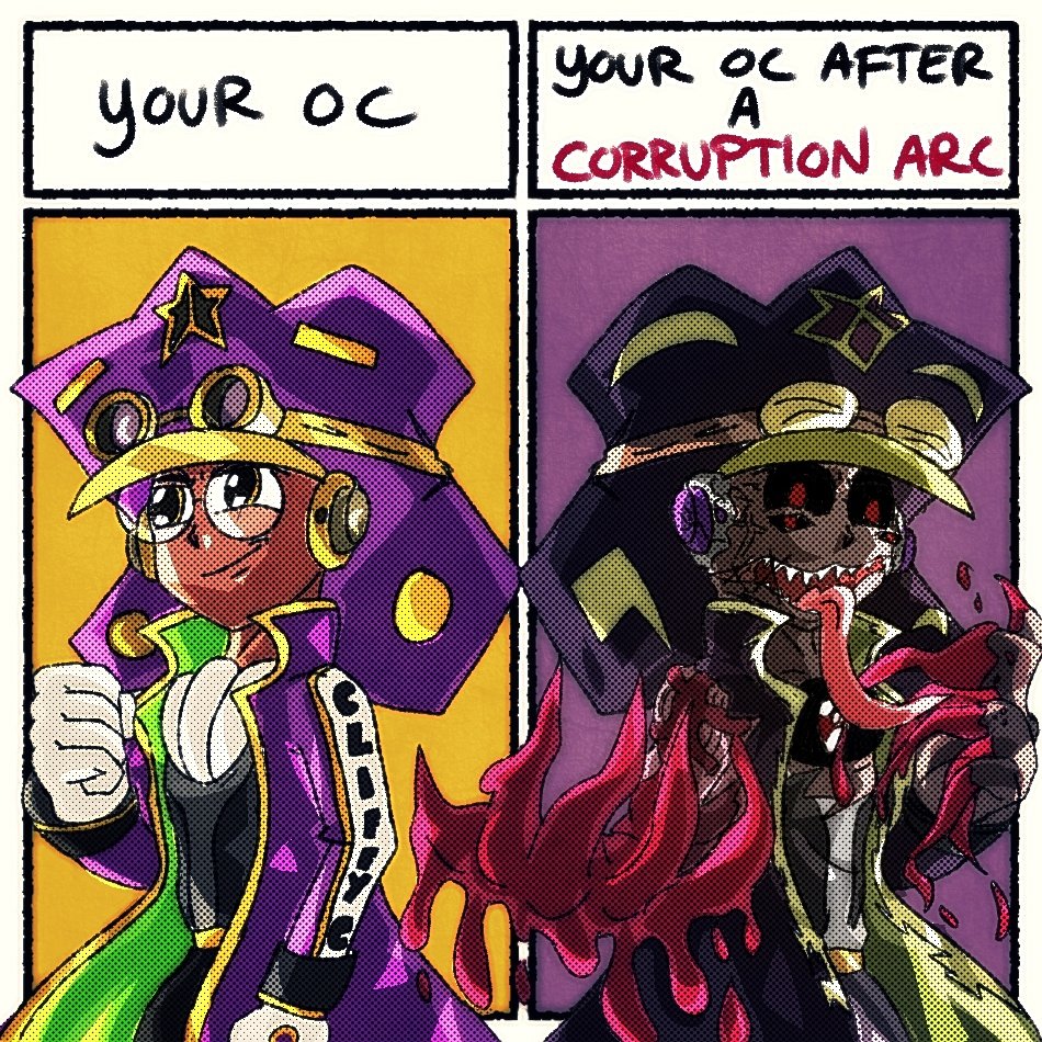 CeladonexusCF's tweet photo. #CorruptionArc #OCCorruptionArc #OCArcMeme #ArtistOnTwitter
So many flesh infused leering eyes, ready to disturb the depths of your psyche. https://t.co/DH6xGvxppQ