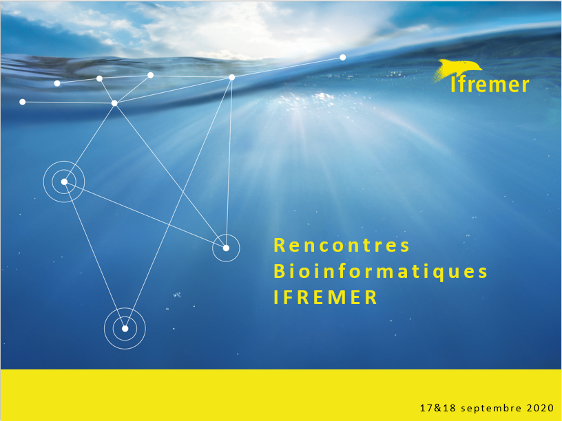 AllanSSX's tweet photo. Premier demi-journée de l'édition 2020 des Rencontres Bioinformatiques de l'IFREMER, organisée par le #SeBiMER de @Ifremer_fr https://t.co/rdfendHODP