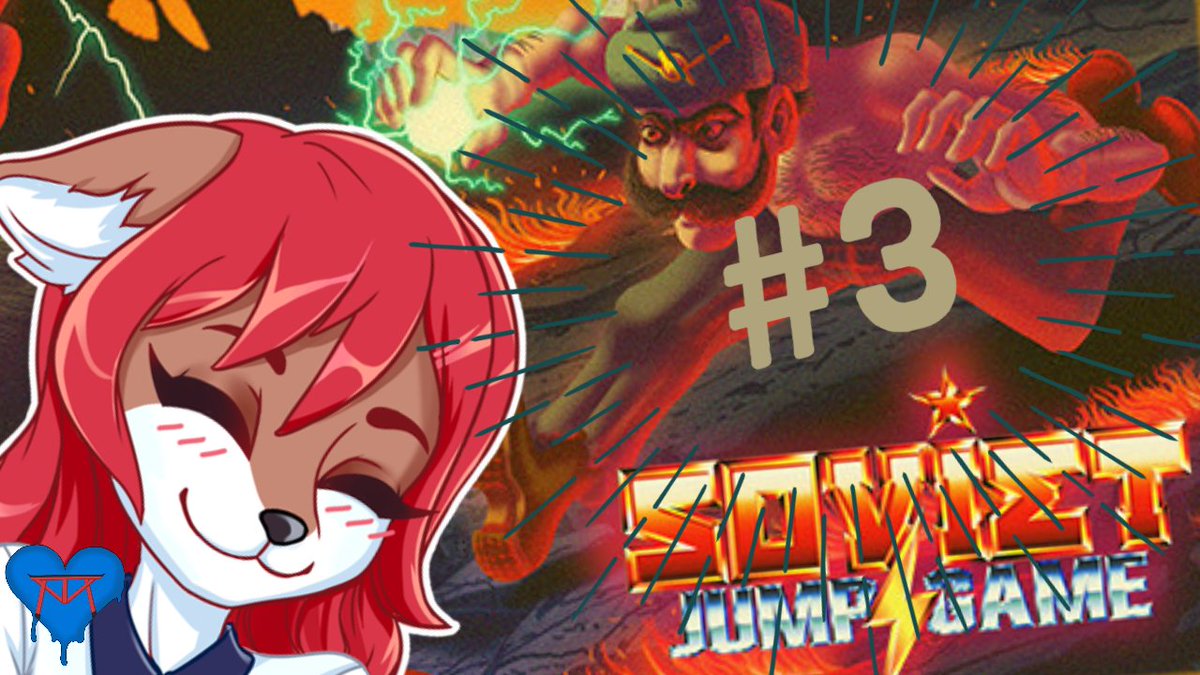 KetsuekiKitsune's tweet photo. Join me Thursday night at 10:30 PM EST for more #SovietJumpGame!! Despite the game's frantic nature, these streams are a lot more chill and relaxed. Come hang out with me and maybe hop in a game ❤❤ #EnVtuber https://t.co/DFRp5cqQID https://t.co/NVBoAyxnDe