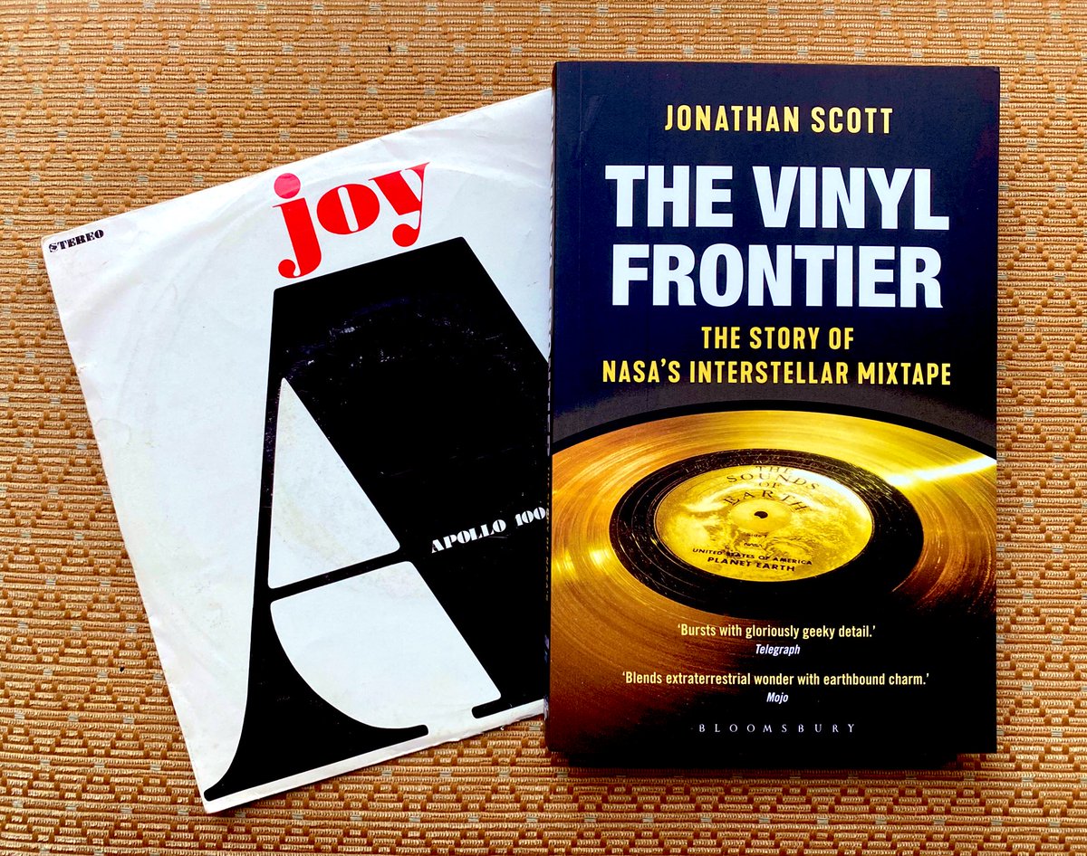 #TheVinylFrontier paperback drops today! 🎉🤘

I’m giving away 5 yes FIVE signed copies! 

One extra special winner will ALSO receive my own 7” of ‘Joy’ by Apollo 100 (1972, Italian Pressing, VG).

(It’s the record I’d send into space if I could.) 

Retweet to enter. Ends 24 Sept