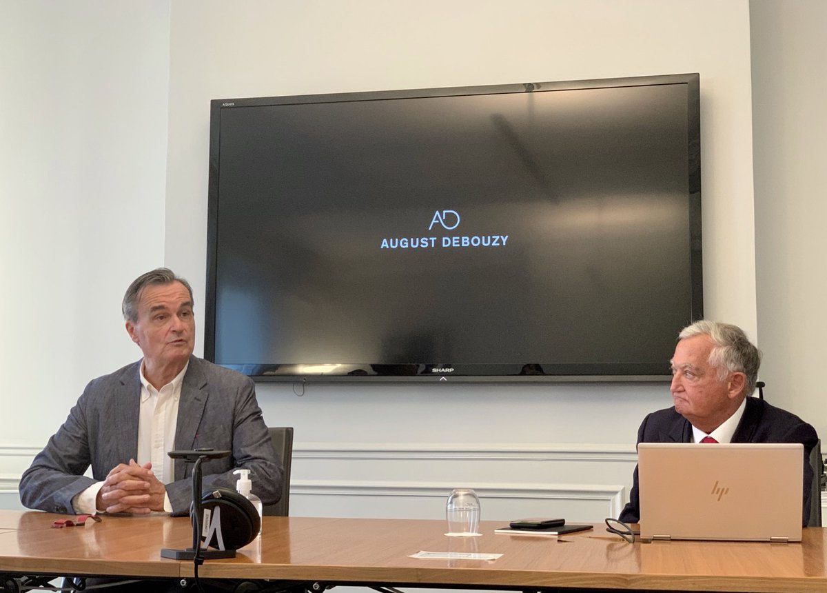 Le cabinet <a href="/AugustDebouzy/">August Debouzy Avocats</a> reçoit ce matin <a href="/GerardAraud/">Gérard Araud</a> pour discuter des prochaines élections américaines...« Si #Trump est donné battu, n'attendez pas qu'il reconnaisse celle-ci. Tout au contraire, il criera à la fraude électorale et refusera le résultat. »