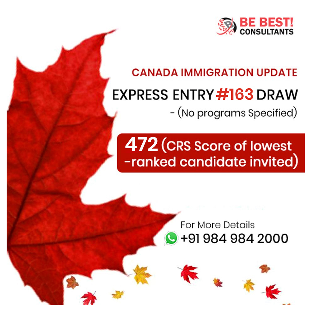 bbconsultants's tweet image. Recent Canada Express Entry Update: (Draw on September 16, 2020)
Here’s a new update you can’t afford to miss.

Reach us on +91 984 984 2000 for more authentic info about Canada Immigration and PR

#Canadaimmigration #Noprogramsspecified #Expressentryupdates #Expressentrydetails