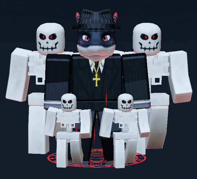 Guest Capone On Twitter Robloxdev Roblox Robloxdev The Demon Shark And His Skeleton Minions From The Darkest Depths Of The Sea Skeleton Minions Https T Co Csmtypvtey Ears Https T Co D8idmfu34j Head Https T Co Ll686d3hmy Fin Https - roblox skeleton