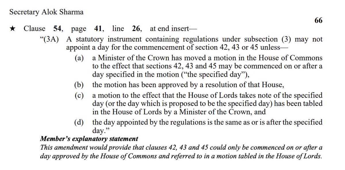 Here’s the amendment that’s intended to provide reassurance to MPs about breaching international law. /…