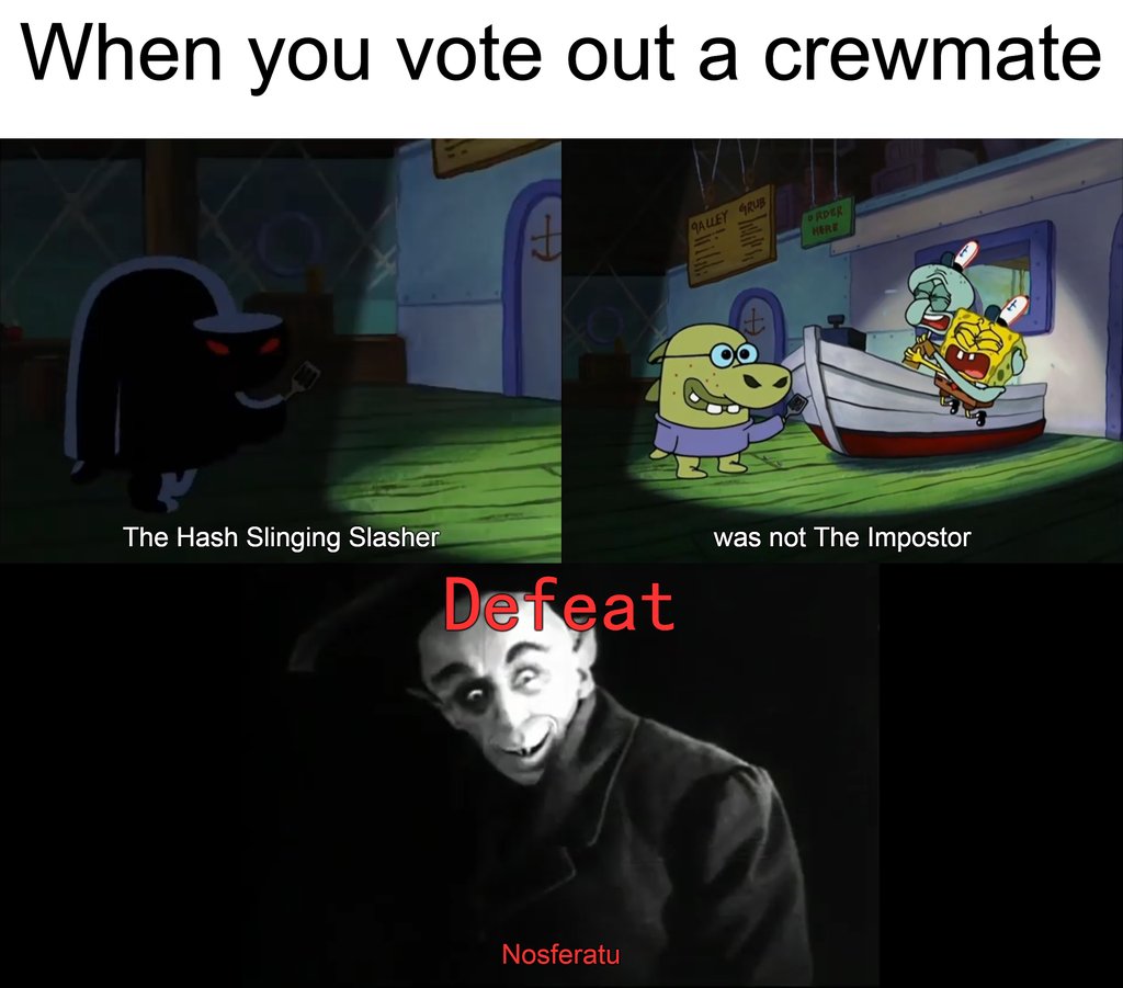 Spongebob Memes Among Us