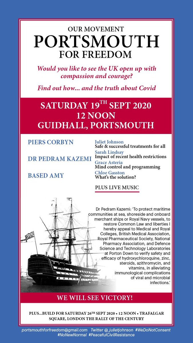 Piers_Corbyn's tweet photo. DowningSt 16Sep #PiersCorbyn: "The BogeyVirus attacks on Jobs Rights+living standards are ramping up. 
The message across UK is WE NOW TOTALLY FOCUS ON 26Sep to make MPs Stop the hated CVAct. 
On wknd 19+20th WE MUST WORK LOCALLY to #Build26Sep rather than go to London
cont.. https://t.co/LbDJV0EVlj