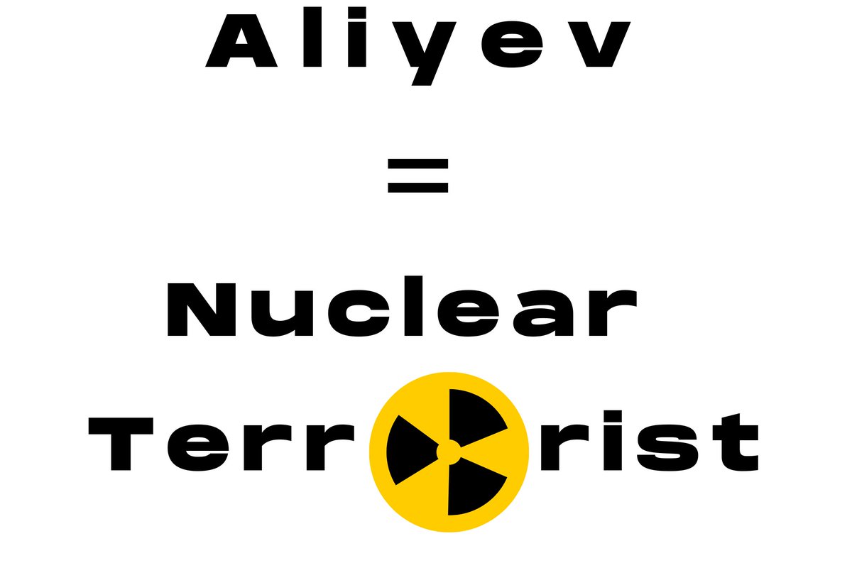 8. During this recent attack, Azerbaijan's Defence Ministry Spokesperson sensationally said: “The latest missile systems can hit the Metsamor Nuclear Power Plant, which will lead to a great disaster for Armenia.” Graduating Aliyev's regime to nuclear level.  #StopAliyev