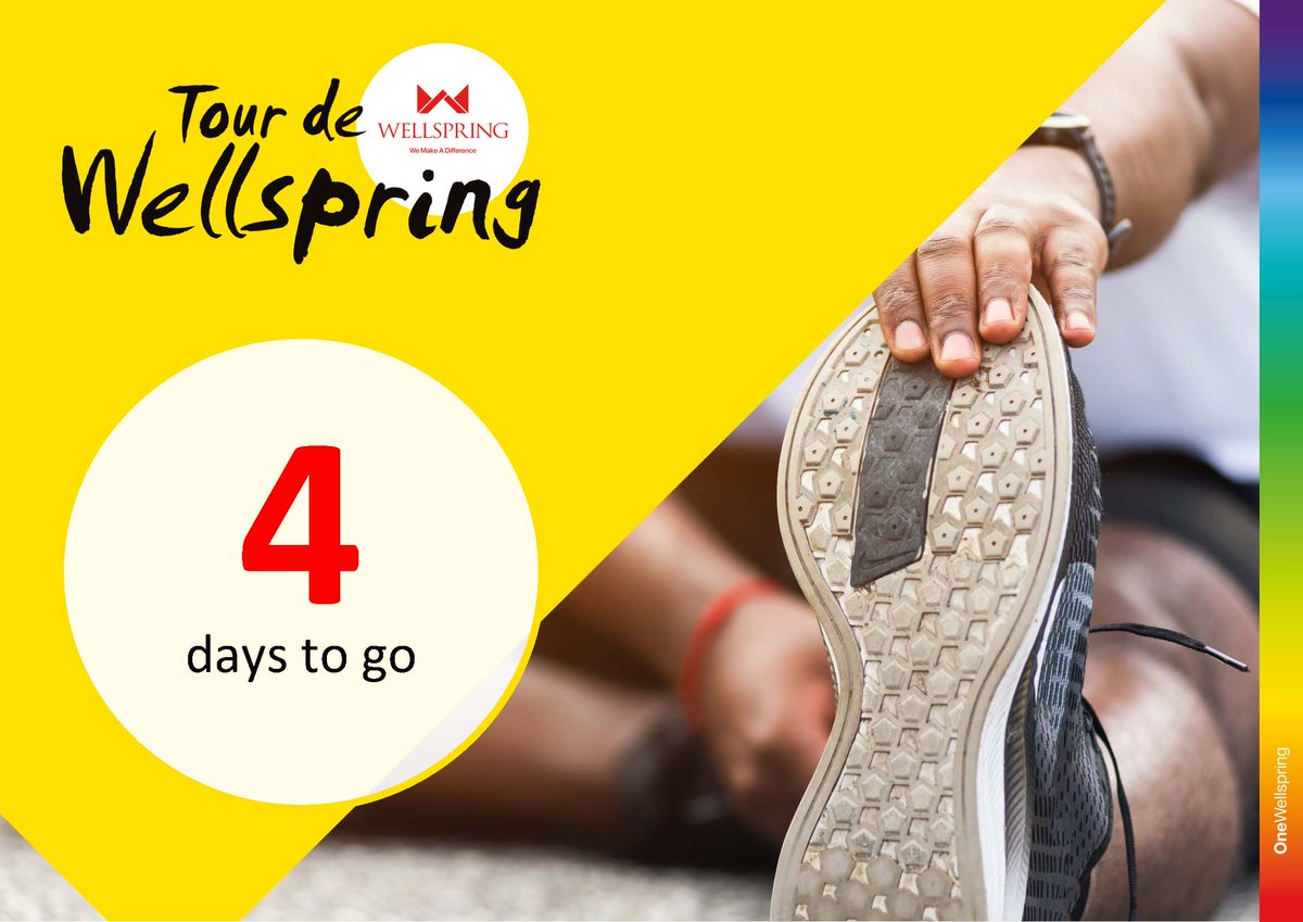WellspringWell1's tweet photo. How is everyone feeling about the Tour de Wellspring?
Are you feeling ready?
#TourDeWellspring #RunWalkorCycle #Wellbeing #OneWellspring https://t.co/Q7pWGt325z