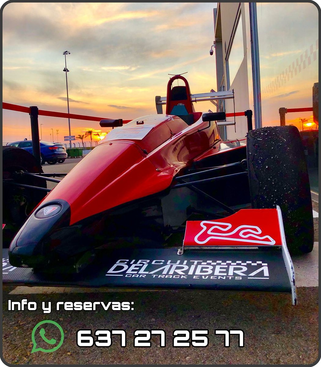 🔹Clima=☁️\Temperatura= 23°C

‼️Parece un buen día para rodar ‼️
➖➖➖➖➖➖➖➖➖➖➖➖➖
✉ Reservas@circuitdelaribera.com
WhatsApp= 637 27 25 77
📱661534770