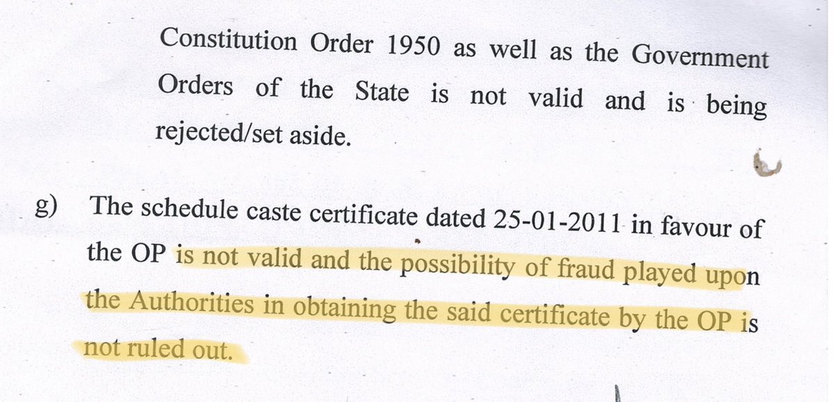 Eventually, the committee called her caste certificate as ‘not valid’. Here’s the full report:  https://swarajyamag.com/politics/fake-sc-certificate-how-law-caught-up-with-a-dalit-woman-who-converted-to-islam-after-marriage-but-fought-polls-as-a-dalit