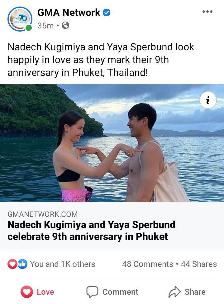 TEAMWalangAlam's tweet photo. to my original OTP ❤️ Happy 9th Year Anniversary!  9 years of Togetherness ,9 years of Happiness. 9years of making Dreams come true. #NY #NadechYaya #InfinityBeyond https://t.co/q59KRcCbSv
