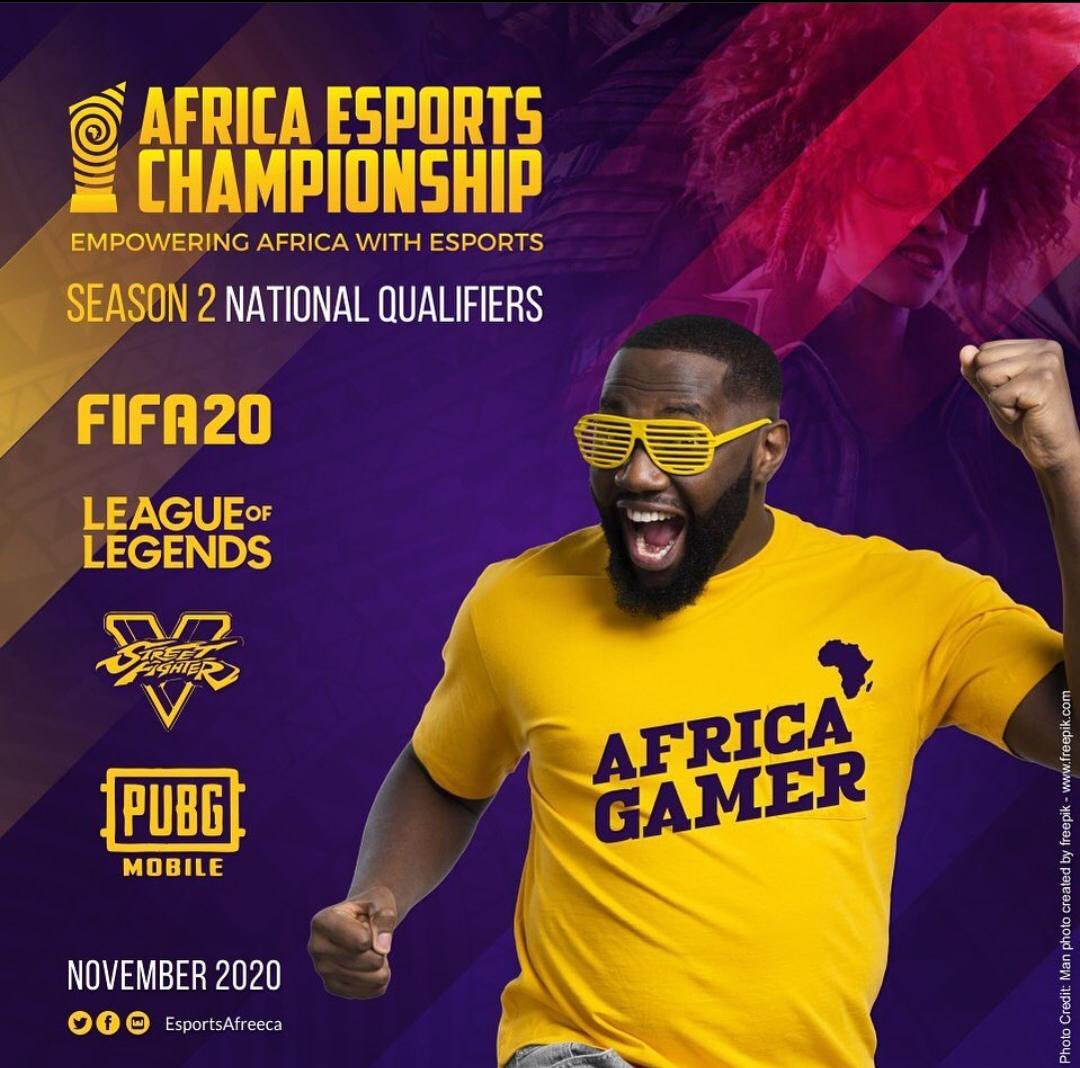 AEC_KE's tweet image. AEC 2020 Lets Go!! Call to entry coming soon.#AfricaEsportsChampionship#WhatsGoodStudios#Esports @WhatsGoodStudio @WhatsGood_LIVE @whatsgoodnet @LudiqueWorks @EASPORTSFIFA @StreetFighter @PUBGMOBILE @LeagueOfLegends