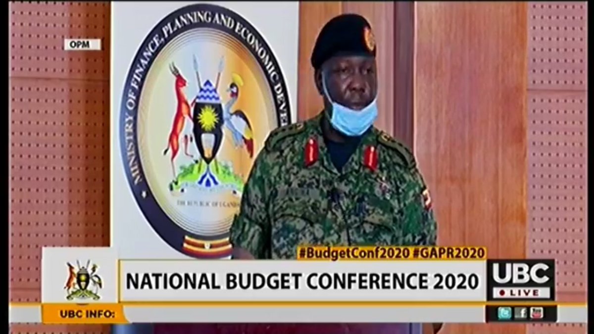 byiga's tweet photo. Gen Angina: There's need to undertake value for money audit and impact evaluation of government projects and speeding up public investment management framework #BudgetConf2020 #GAPR2020 @ubctvuganda @MauriceMugisha @OPMUganda @RuhakanaR https://t.co/iMtn1cpkqg