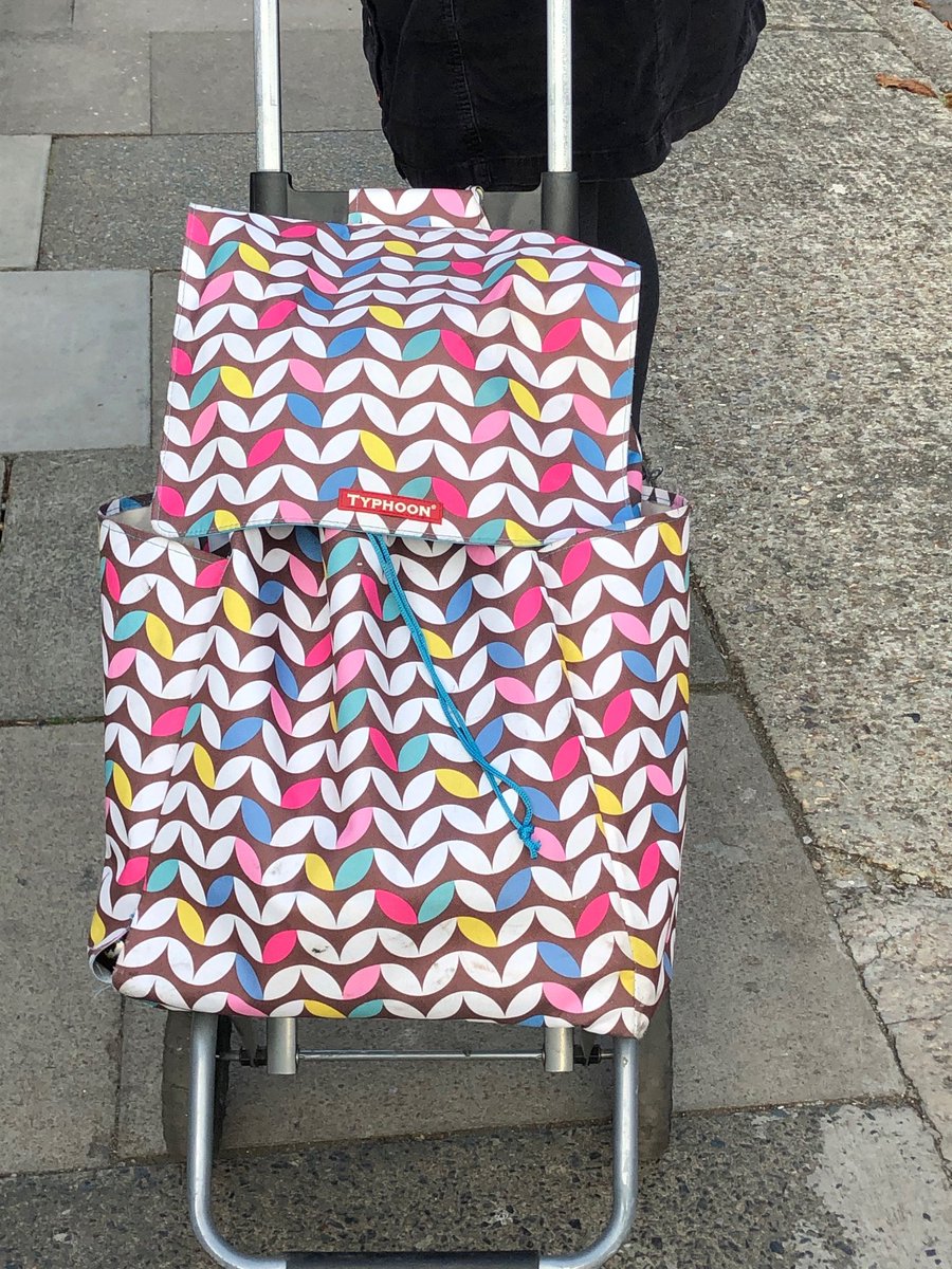 I have piled it up with stones for   #forestgaterocks and  @FGPride. I have carried my laptop, and my book, my dry cleaning, toys the girls have insisted they would carry and tired of. It has an insulated inner pocket for cold food! Let joy be unconfined.