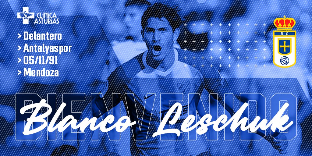 RealOviedo's tweet image. Blanco Leschuk, nuevo jugador del #RealOviedo 🔵⚪

realoviedo.es/noticia/blanco…

#BienvenidoLeschuk