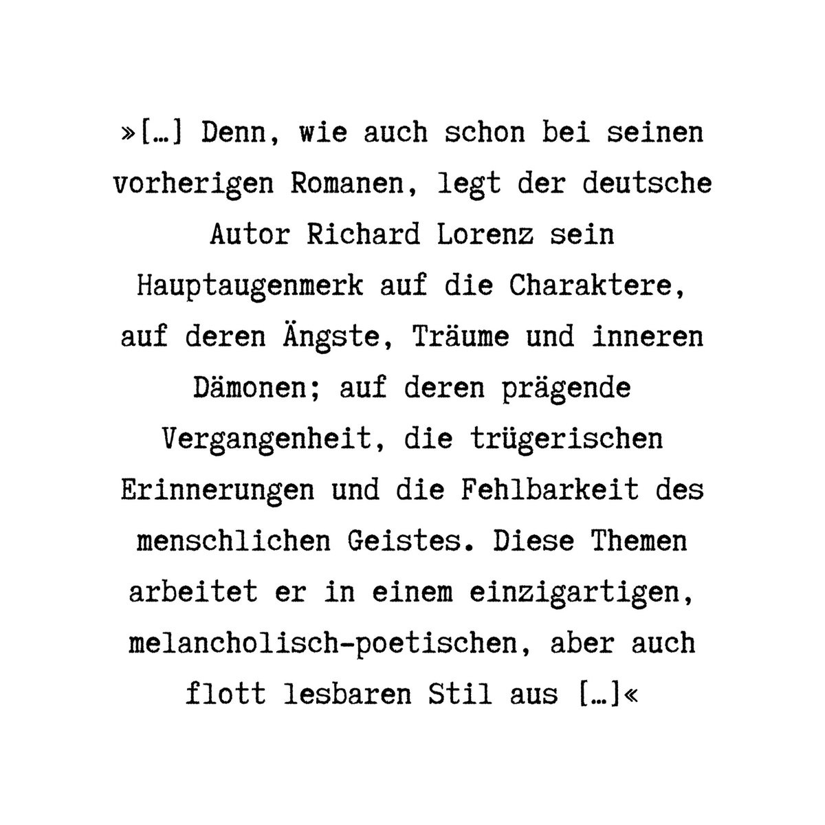 erzaehlperspekt's tweet photo. Das VIRUS MAGAZIN über Richard Lorenz’ Roman »Hinter den Gesichtern« @LUZIFERVerlag.
#richardlorenz #hinterdengesichtern #luziferverlag #virusmagazin https://t.co/zOD8an9adu