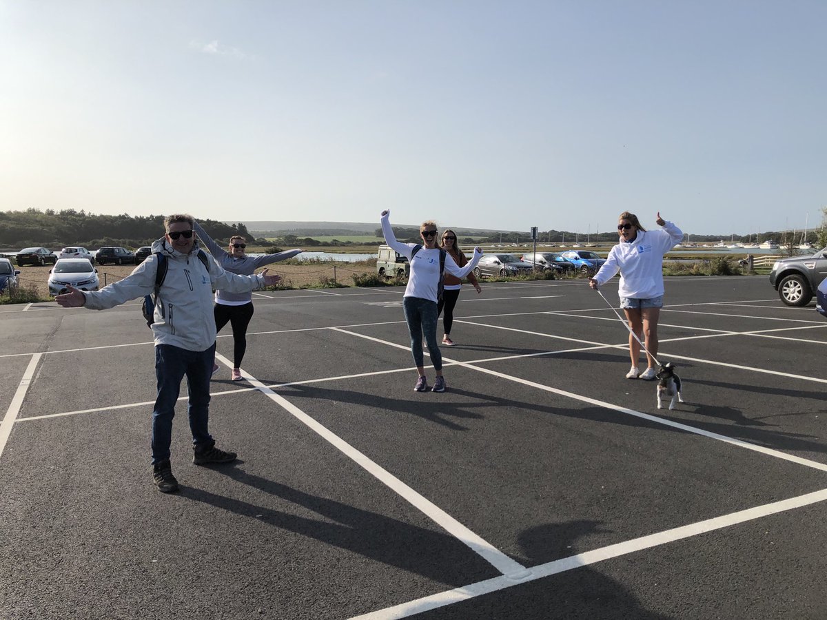 emctrust's tweet photo. Team socially distanced #RoundBritainYourWay walk part 1 underway! *the scenery does get better😝 support us here 👉 https://t.co/jBKOVX4u3Q https://t.co/iV2ycZvdpQ