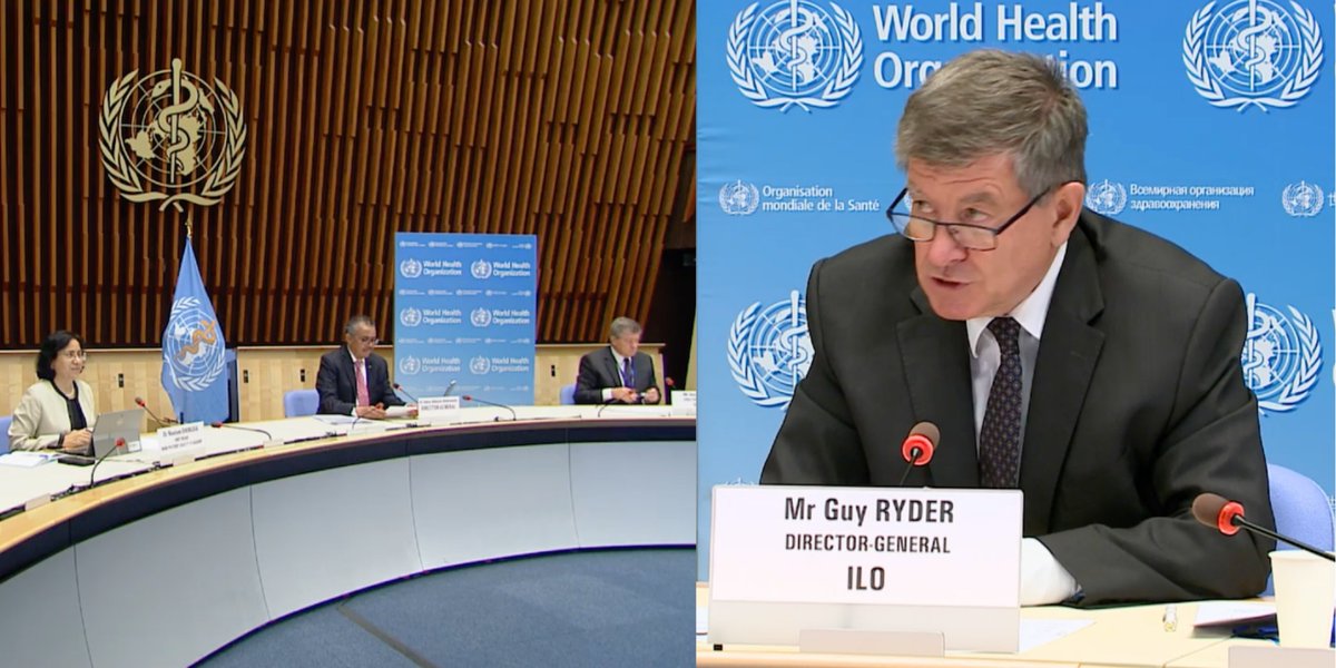 GuyRyder's tweet photo. Health workers have sacrificed so much for our care during #COVID19

Their protection is vital for safe patient care

I welcome @WHO Health Worker Safety Charter. @ILO commits to work with WHO for health worker protection now &amp; in a #betterfutureofwork

#worldpatientsafetyday2020 https://t.co/TY682m3LYK
