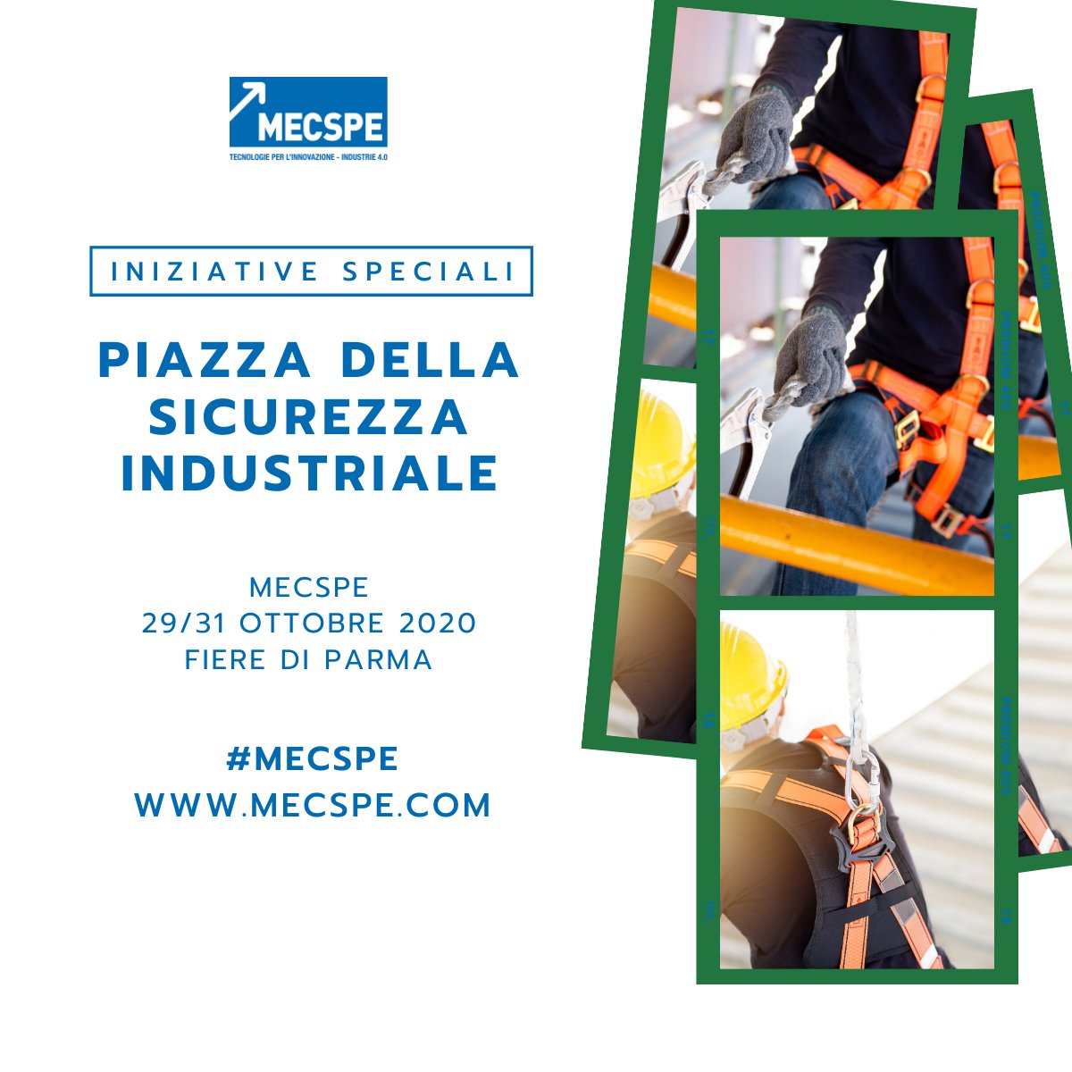 #MECSPE PARMA | PIAZZA DELLA SICUREZZA INDUSTRIALE
La Piazza della Sicurezza Industriale è il luogo in cui Ambiente Lavoro e MECSPE si incontrano e affrontano le tematiche relative alla sicurezza.

Scopri di più: mecspe.com/it/initiative/…