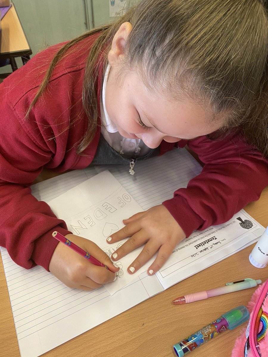BryncochCiW's tweet image. This morning Y5/6 are designing leaflets to ‘tempt’ people to visit The Garden of Eden 🌎 #religiouseducation #understandingchristianity @SchoolsLlandaff 🍃 🌷 🍏 🌳 💦