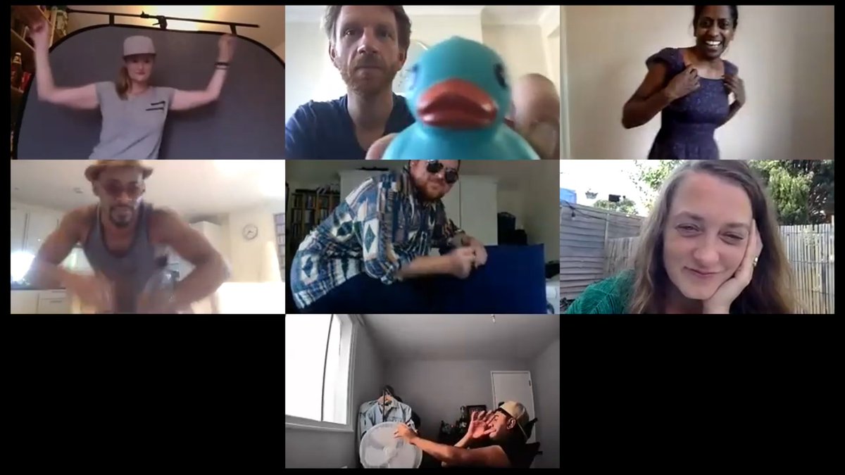 DH_Ensemble's tweet photo. DH Ensemble artists & collaborators have done a digital experiment and we'll be sharing it with you soon! Watch out for our videos being released in October
#digitaltheatre #improvisation #experiment #experimentalperformance #viewpoints #durationalimprovisation #letscreate #play https://t.co/KCYpIuYgMj