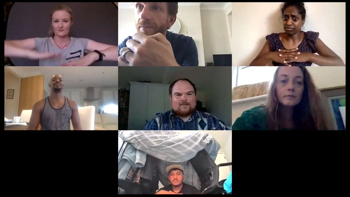 DH_Ensemble's tweet photo. DH Ensemble artists & collaborators have done a digital experiment and we'll be sharing it with you soon! Watch out for our videos being released in October
#digitaltheatre #improvisation #experiment #experimentalperformance #viewpoints #durationalimprovisation #letscreate #play https://t.co/KCYpIuYgMj