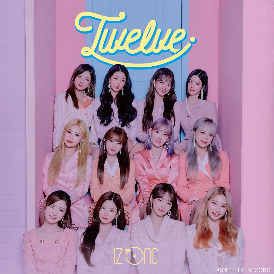 IZ*ONE『#Twelve』アー写＆ジャケ写＆収録内容が一挙解禁💘 曲順や楽曲