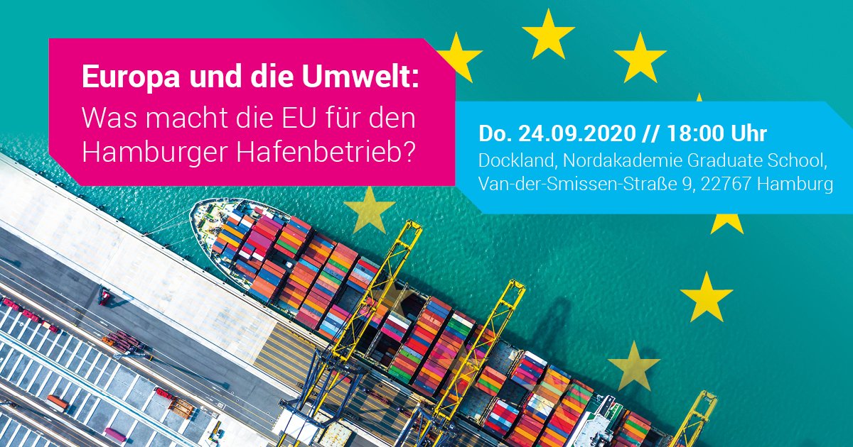 SID_Hamburg's tweet photo. Wie wirkt die Europäische Union auf den Hamburger #Hafen, um die Pariser #Klimaschutzziele zu erreichen? Wie verknüpft die #EU in ihrer Kohäsionspolitik Investitionen mit ihren Zielen im Bereich #Nachhaltigkeit?
@EuropaUnionHH zur @klimawoche 24.09. 18h
https://t.co/U3cf7KkgmQ https://t.co/ARzZW5zJls