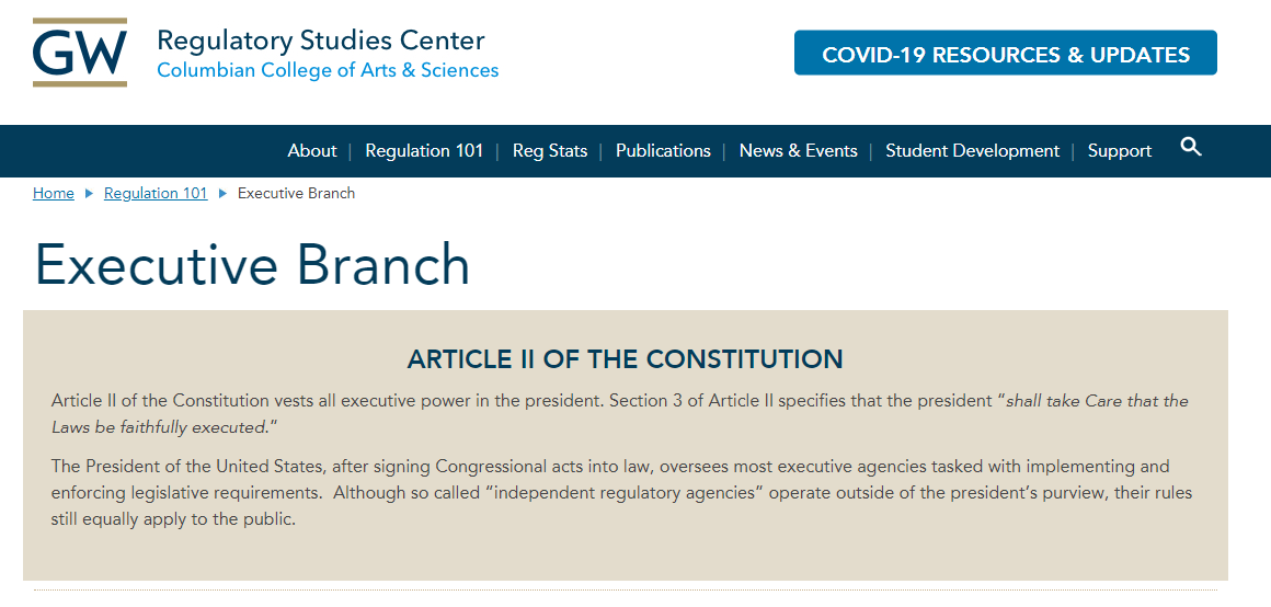 RegStudies's tweet photo. Happy #ConstitutionDay!
📜https://t.co/FFezquv0MB
Our #Regulation101 pages connect the rulemaking process to each branch of the federal government, and references the #Constitution to help understand where each branch gets its related authority!
#ConstitutionDay2020 https://t.co/2M9h4AXBhi