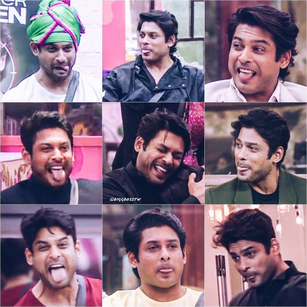 The tongue-out smiley got sexier coz of this man.  @sidharth_shukla  #SidharthShukla