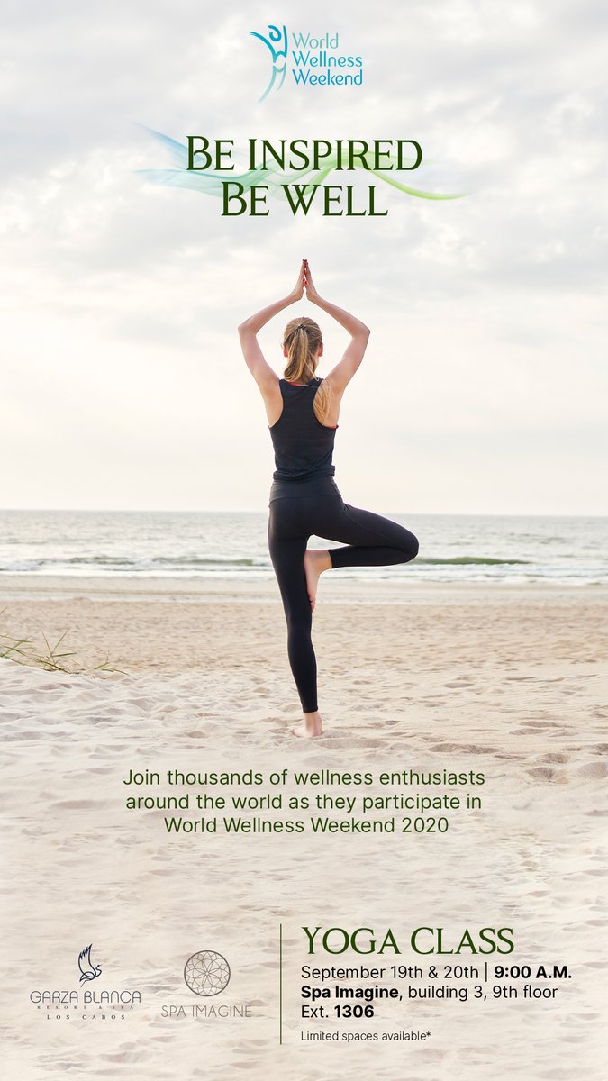 For Spa Imagine, it will be an honor to participate in World Wellness Weekend 2020. This health and wellness initiative is an opportunity to get active and focus on positive lifestyle changes to improve our health.