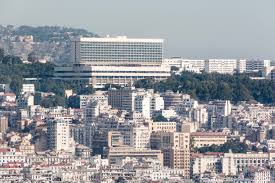 Designed by Italian architect Luigi Moretti, famous for many modernist complexes in Milan and Rome, El Aurassi was completed in 1975 under president Houari Boumedienne as a showcase for foreign visitors to Algiers. It's, um, big. And has great views (again)