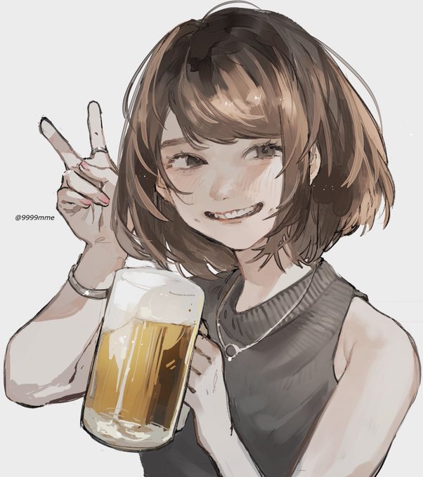 「ビール マグカップ」のTwitter画像/イラスト(人気順)