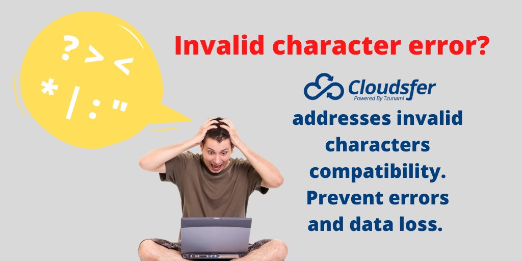 Cloudsfer's tweet photo. Migrating files and folders containing #invalid #characters are #fixed #automatically based on the destination you have chosen. Prevent errors and data loss.
Start your #Free #Evaluation #TODAY: https://t.co/985QY0HeFg
#MultipleMigrations #DataMigration #CloudMigration #cloud https://t.co/tELD1ncCf2