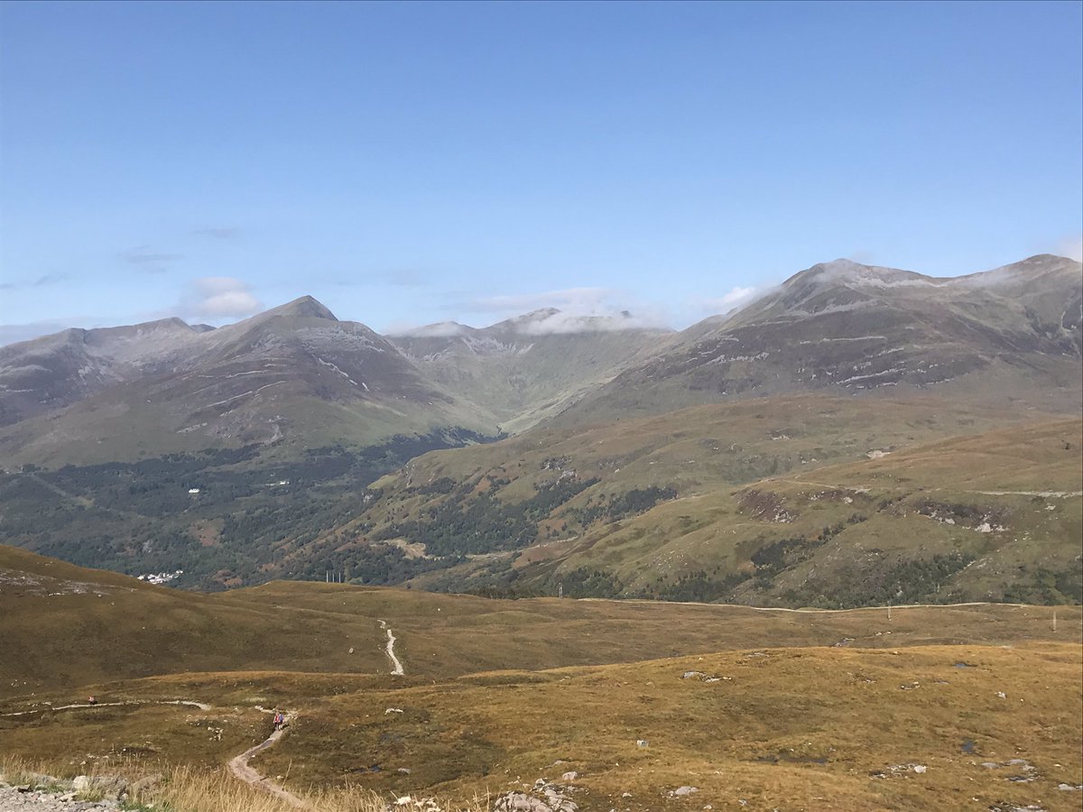 Day 3 and ‘short’ day from Kingshouse to Kinlochleven. Such a treat to be here, and the weather decided to be kind today too!