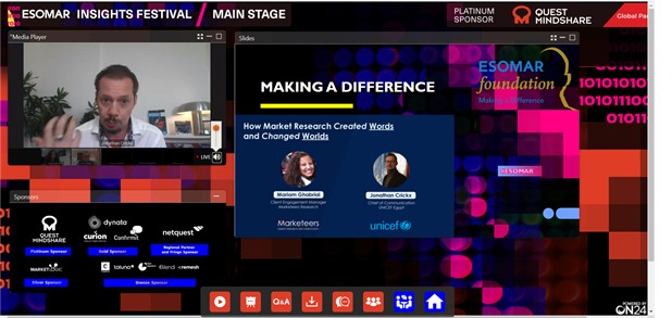 Really touching presentation by some of the <a href="/ESOFound/">ESOMAR Foundation</a>  Making a Difference Award Winners. 

We’re shocked that before the campaign there wasn’t even a word for ‘#bullying’ in Arabic. Incredible work! 

#InsightsFest2020 <a href="/ESOMAR/">ESOMAR</a>