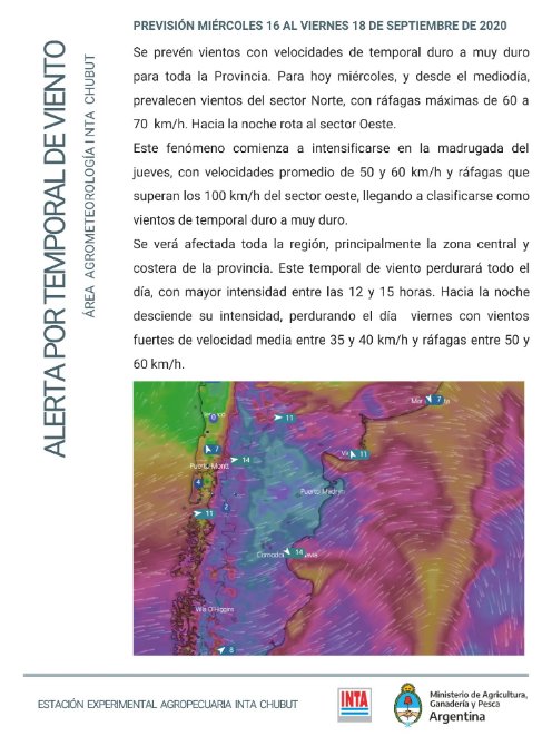 MaruOrtizTw's tweet photo. 🌬️ "Se mantiene el pronóstico de #TemporalDuro. La intensidad la tendremos al mediodía y hasta las 15hs. Se esperan rafagas de más de 100km/h. Esto abarca a la región central y costera de #Patagonia", Erica Colombani, @EEAChubut, en #SubanElVolumen 📻 https://t.co/x37sRh72NS