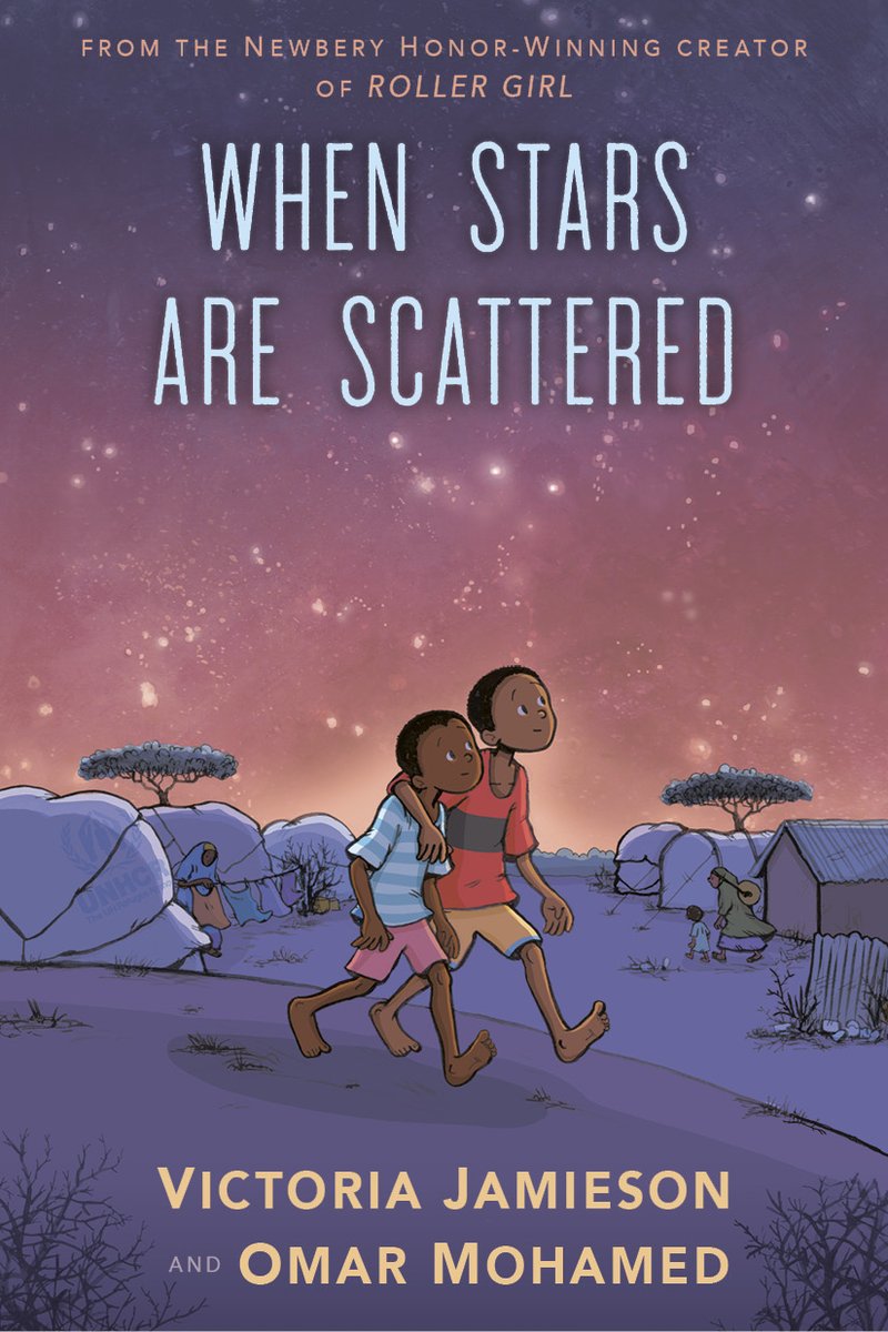 EllisLibraries's tweet image. When Stars Are Scattered by @JamiesonV and @dantey114 is an eye-opening story about life as a refugee. Poignant. Hopeful. A definite must-read!